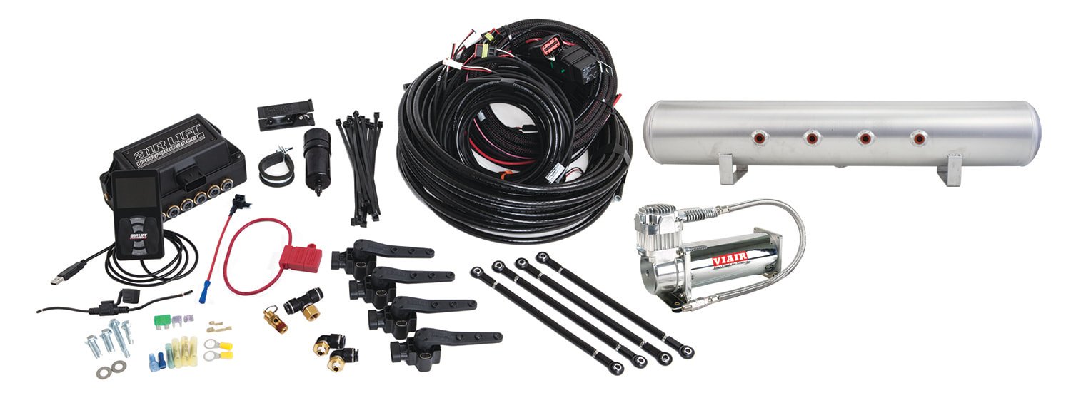 Air Lift 3H (3/8″ Air Line, 5 Gallon Tank, VIAIR 444C Compressor)