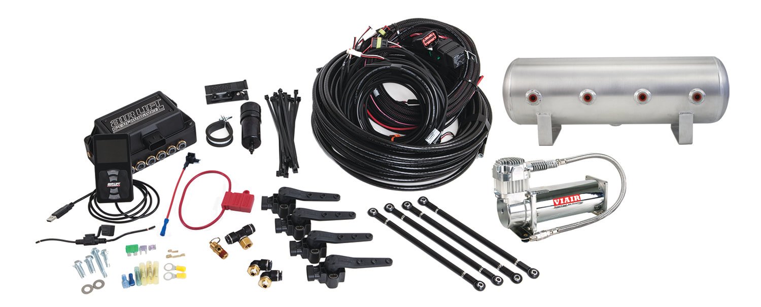 Air Lift 3H (1/4″ Air Line, 2.5 Gallon Tank, VIAIR 444C Compressor)