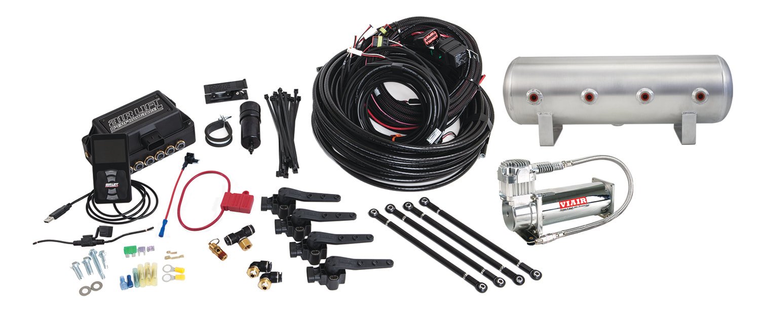 Air Lift 3H (3/8″ Air Line, 2.5 Gallon Tank, VIAIR 444C Compressor)