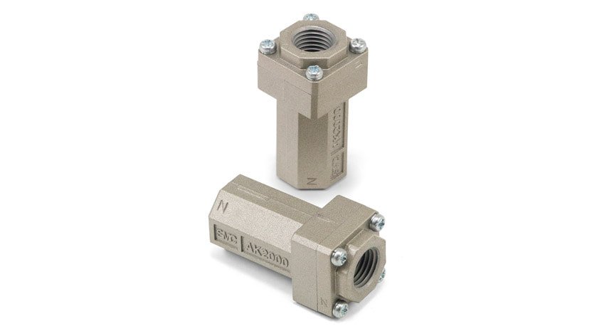 Air Lift Check Valve – 1/4″ FNPT – SMC # AK2000-N02